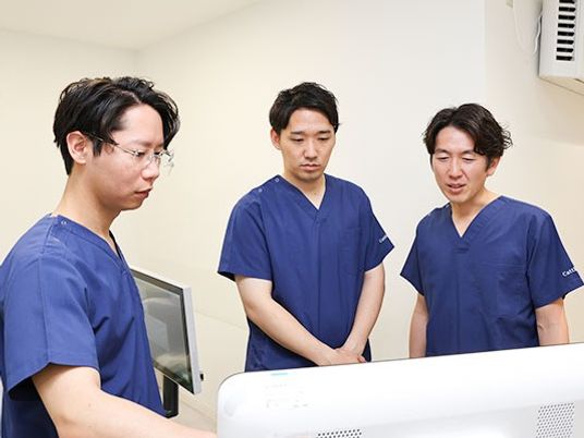 スタッフが集う休憩室  