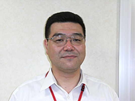 スタッフの男性ポートレート