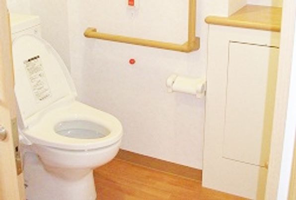 バリアフリーのトイレ