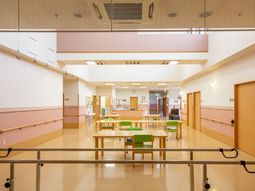 広々とした共有スペース