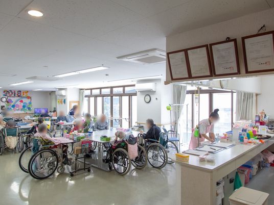 多機能の居室スペース 
