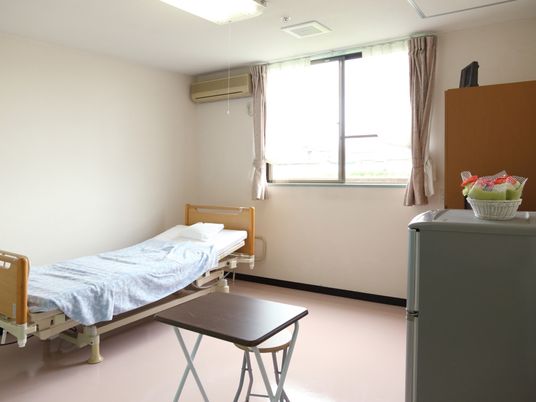 清潔な個室の居室