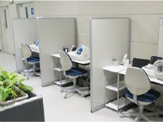個別作業スペースの内観  