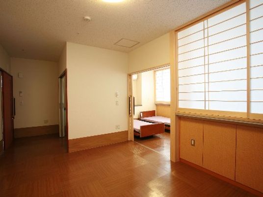 明るい居室の一例