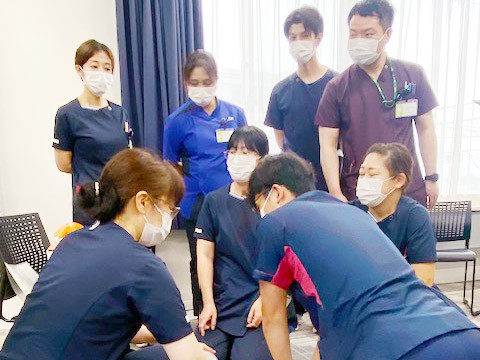 真木病院の外観