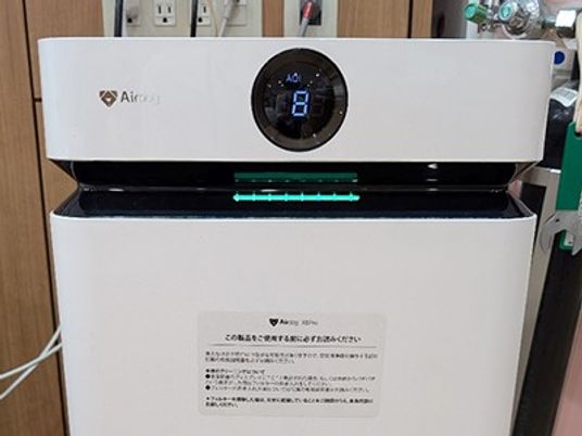 空気清浄機のある空間  