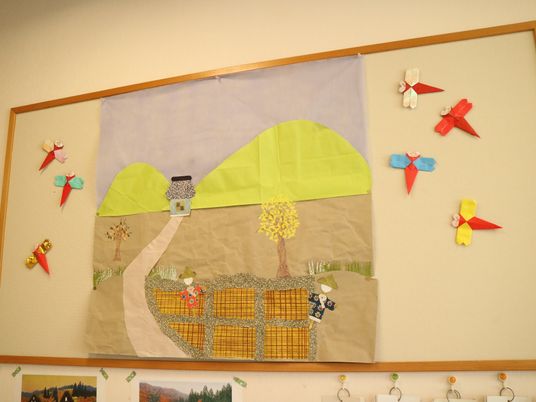 壁掛けの手作り装飾