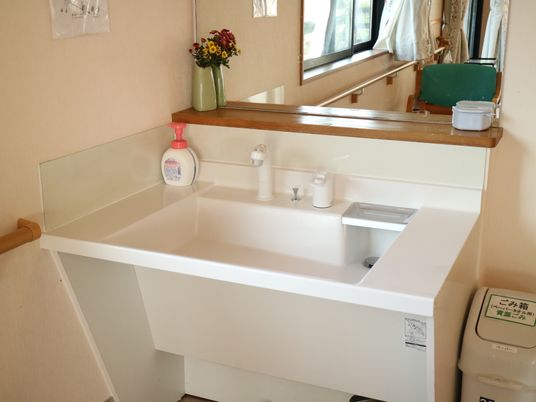 清潔感ある洗面台
