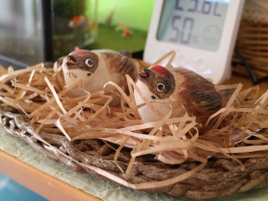 ひな鳥の装飾品