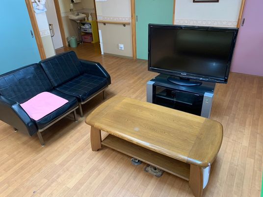 落ち着いた空間のリビング