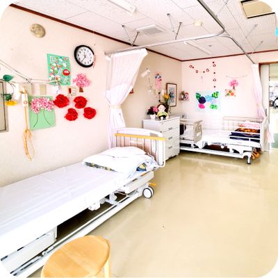 ゆったりとした居室
