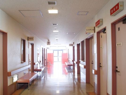 明るい廊下  
