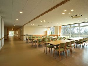 明るい食堂  