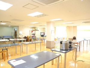 明るい食堂  
