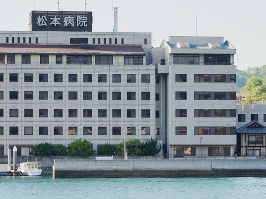 松本病院の外観  