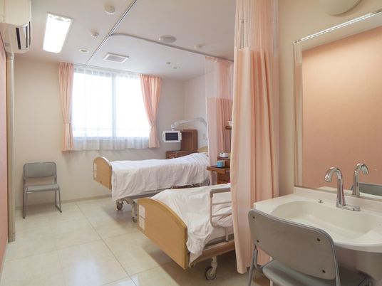 明るい居室  