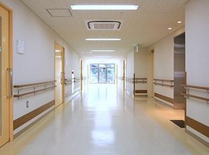 明るい廊下  