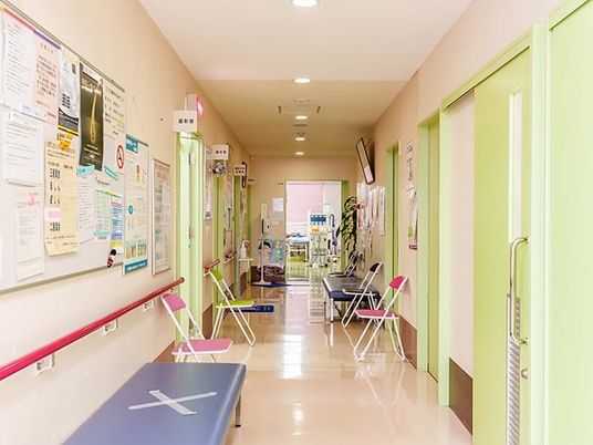 明るい廊下  
