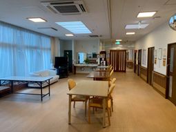 親しみやすい廊下