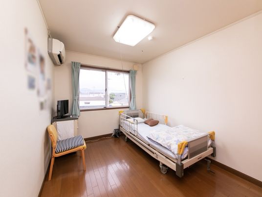 居心地のよい居室の一角