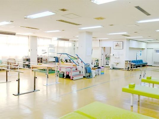 広い機能訓練室  