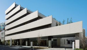 斜め外観の建物  