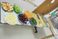 豊富な料理の食堂