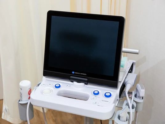 検査機器のある室内  
