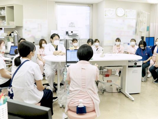 スタッフの勉強会の様子  