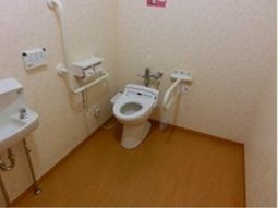 バリアフリーのトイレ