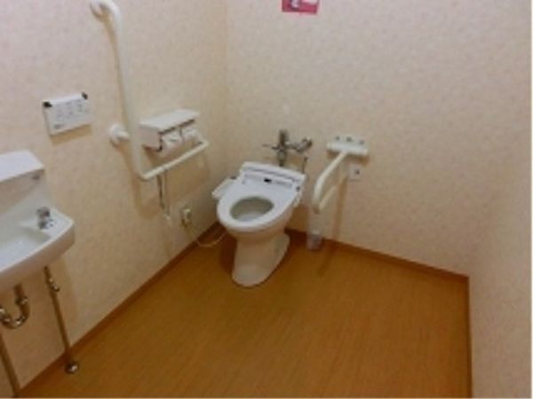 バリアフリーのトイレ