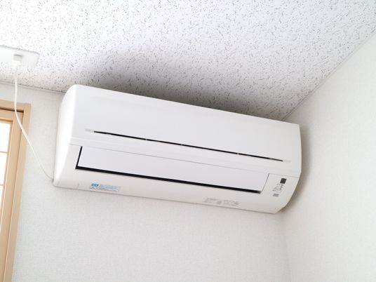 エアコンの設置された部屋