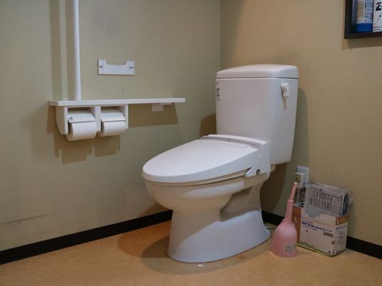 清潔なトイレの環境