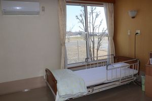 自然光が入る居室