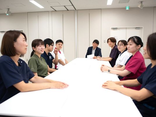 スタッフ会議の多目的室  