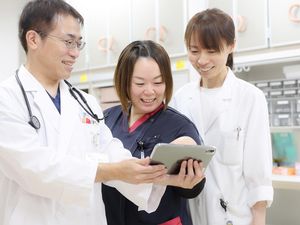 医療職のスタッフ  
