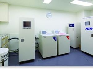 洗濯設備のある室内  