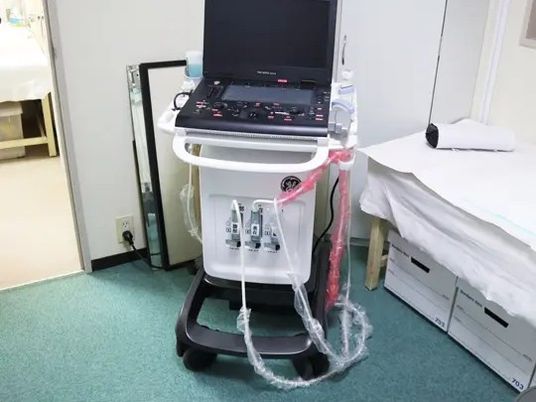機器が置かれた検査室  
