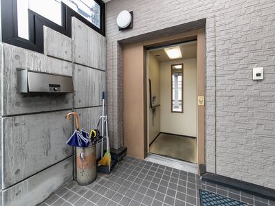 エントランスの入り口