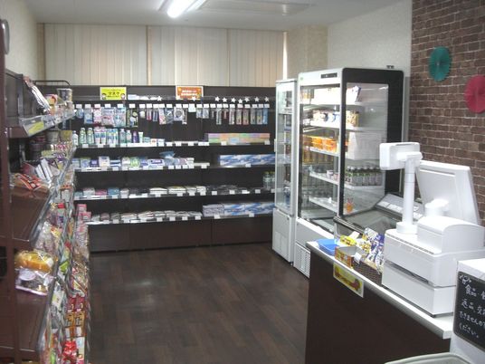売店のような売り場  