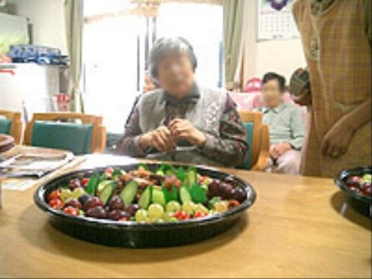 共用スペースの軽食時間