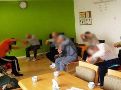 運動中の室内