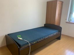 ベッドのある居室
