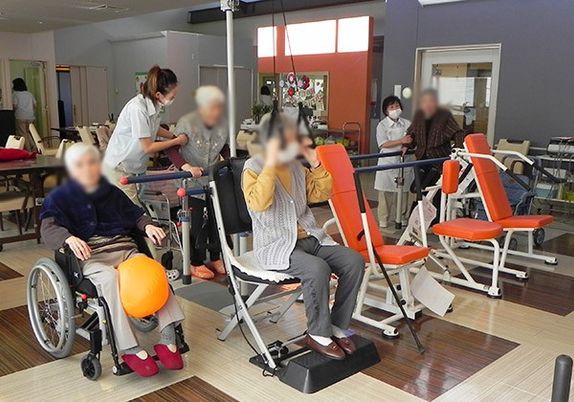 機能訓練室での活動