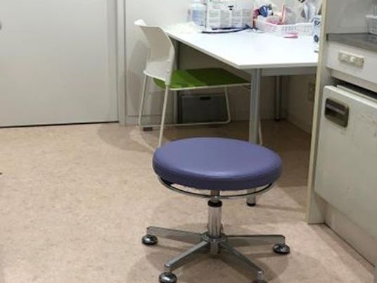 理美容室の作業スペース  
