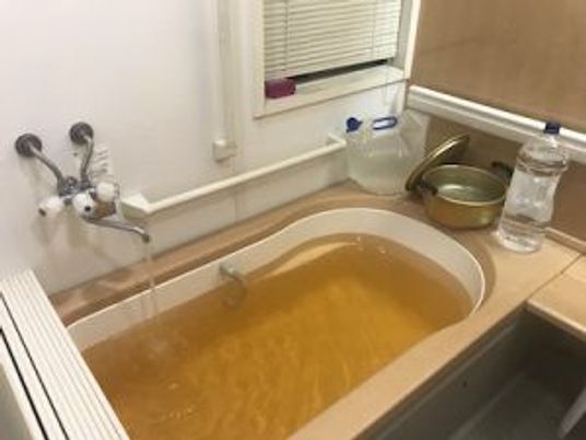 浴槽のある浴室  