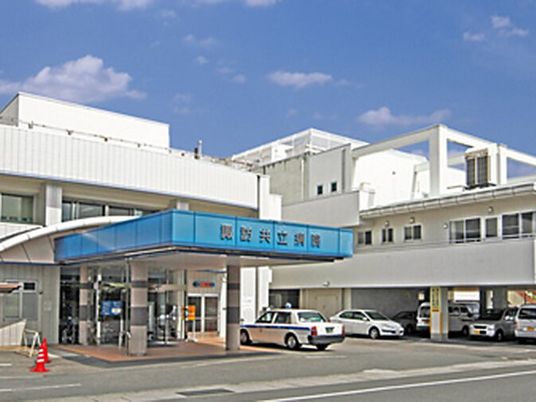 建物正面の外観  