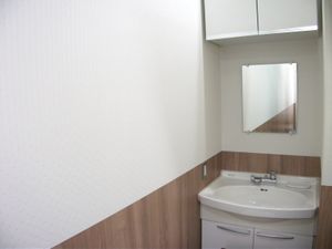 洗面台のある空間  