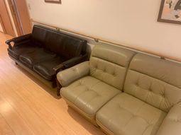 落ち着いた色合いの廊下