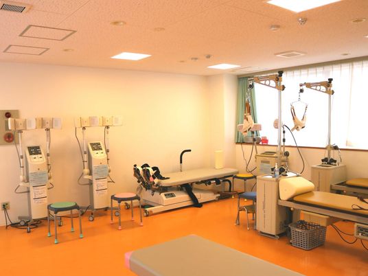 機能訓練室の器具  
